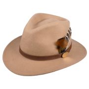 The Suffolk Burnt Orange Hen Fedora