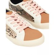 Coast Pump Faux Leather Trainers