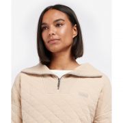 Fontaine Quilted Half Zip Sweatshirt
