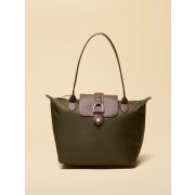 Edie Khaki Green Shopper Bag