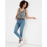 Darlie Button Back Jersey Vest