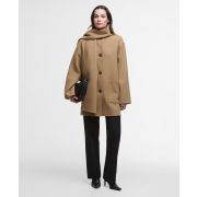 Clementine Wool Scarf Coat
