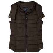 Merrium Gilet With Faux Fur Collar Trim