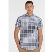 Men's Gingham 26 Short Sleeved Tailored Shirt