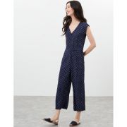 Haisley V Neck Button Down Jumpsuit