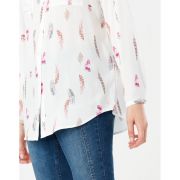 Elvina Button Through Blouse With Patch Pockets