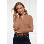 Ava Half Zip Knit