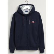 Retro Logo Full Zip Hoodie