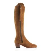 Women's Regina Heeled Suede Boot