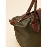 Edie Khaki Green Shopper Bag