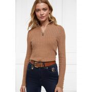 Ava Half Zip Knit