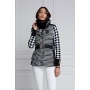 Valais Quilted Gilet - Houndstooth