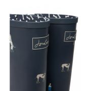 Printed Wellies with Back Gusset