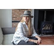 The Suffolk Fedora (Guinea & Pheasant Feather)