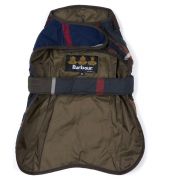 Quilted Tartan Dog Coat