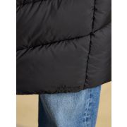 Moorsdale Black Longline Showerproof Padded Gilet with Hood