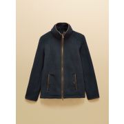 Heritage Navy Regular Zip Through Fleece