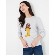 Miranda Intarsia Crew Neck Jumper