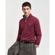 Casual Cotton Half-Zip Sweater