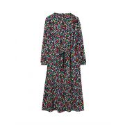 Zoey Frill Neck Long Shirt Dress