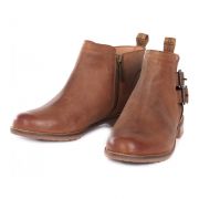 Womens Sarah Low Buckle Boot
