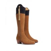 Women's Regina Heeled Suede Boot