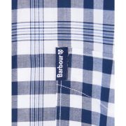 Men's Gingham 26 Short Sleeved Tailored Shirt