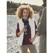 Reversible Faux Fur Brown/Cream Padded Gilet