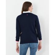 Miranda Luxe Embellished Intarsia Crew Neck Jumper