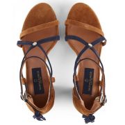 Heeled Brancaster Suede Sandal