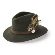 The Suffolk Fedora (Guinea & Pheasant Feather)