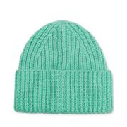 Chunky Rib-Knit Beanie Hat