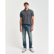 Regular Fit Shield Pique Polo Shirt