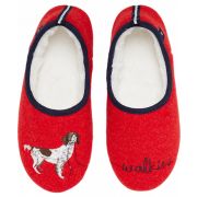 Slippet Felt Mule Applique Slipper