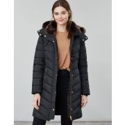 Cherington Chevron Quilted Longline Padded Coat