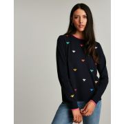 Mariella Knitted Intarsia Jumper