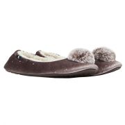 Pombury Ballet Slipper With Pom