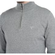 Cotton Half Zip Jumper