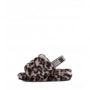 Women's Fluff Yeah Slide Panther Print