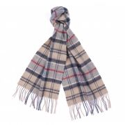 Barbour Wool Cashmere Tartan Scarf