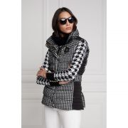 Valais Quilted Gilet - Houndstooth