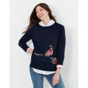 Miranda Luxe Embellished Intarsia Crew Neck Jumper