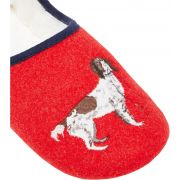 Slippet Felt Mule Applique Slipper