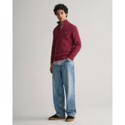 Casual Cotton Half-Zip Sweater