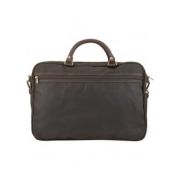 Wax Leather Briefcase