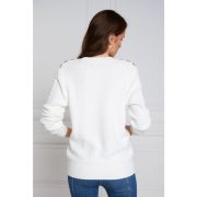 Varsity Cable Knit Jumper