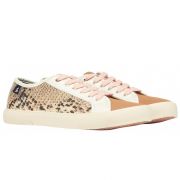 Coast Pump Faux Leather Trainers