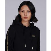Ladies Grid Overlayer Hoodie