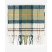 Barbour Wool Cashmere Tartan Scarf
