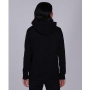 Ladies Grid Overlayer Hoodie